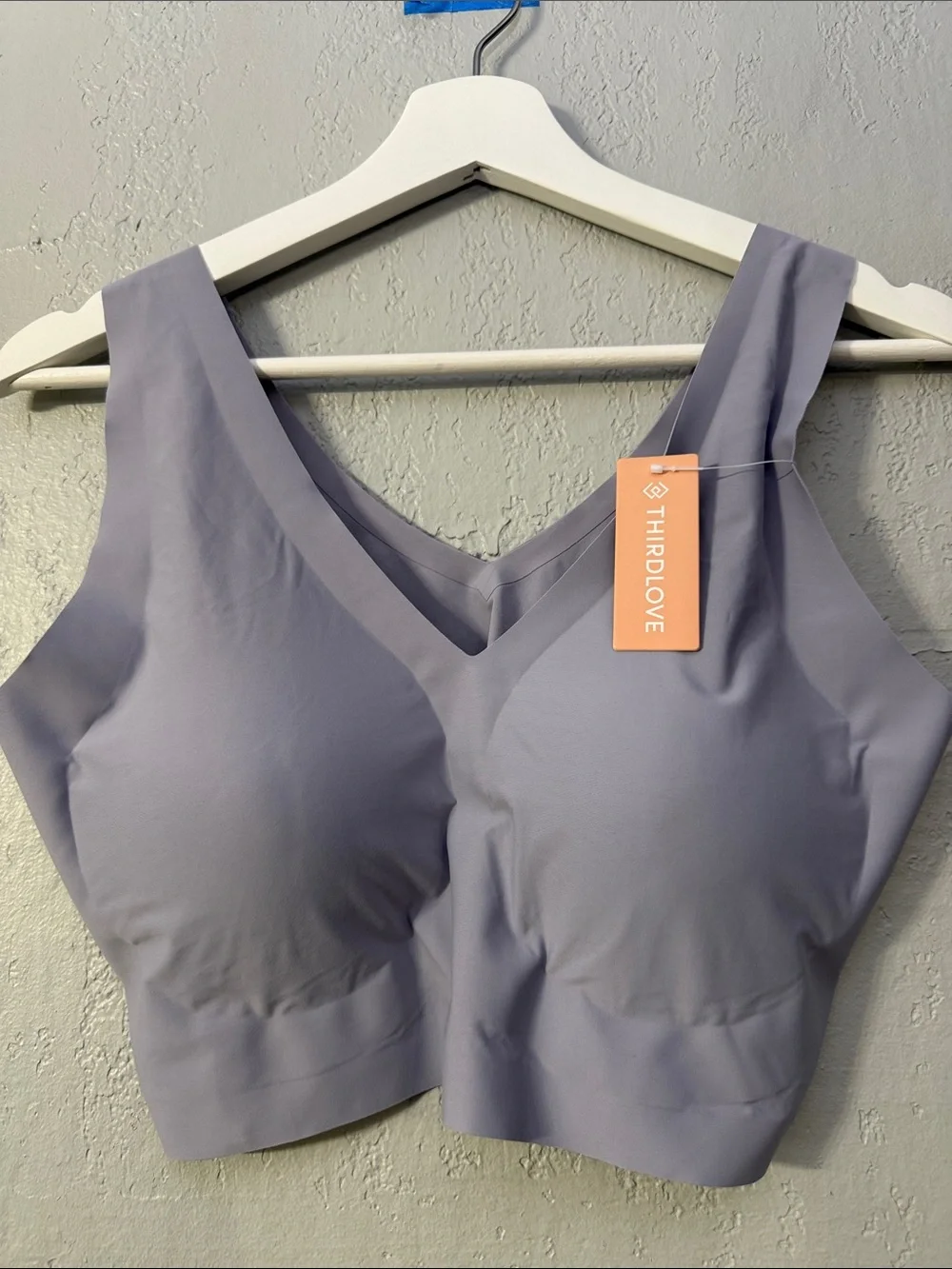 NWT ThirdLove Smoothing V-Neck Wireless Bra 1X